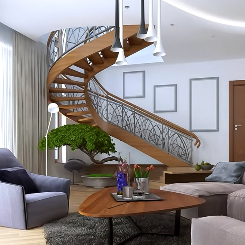 Cầu thang sắt AN03
